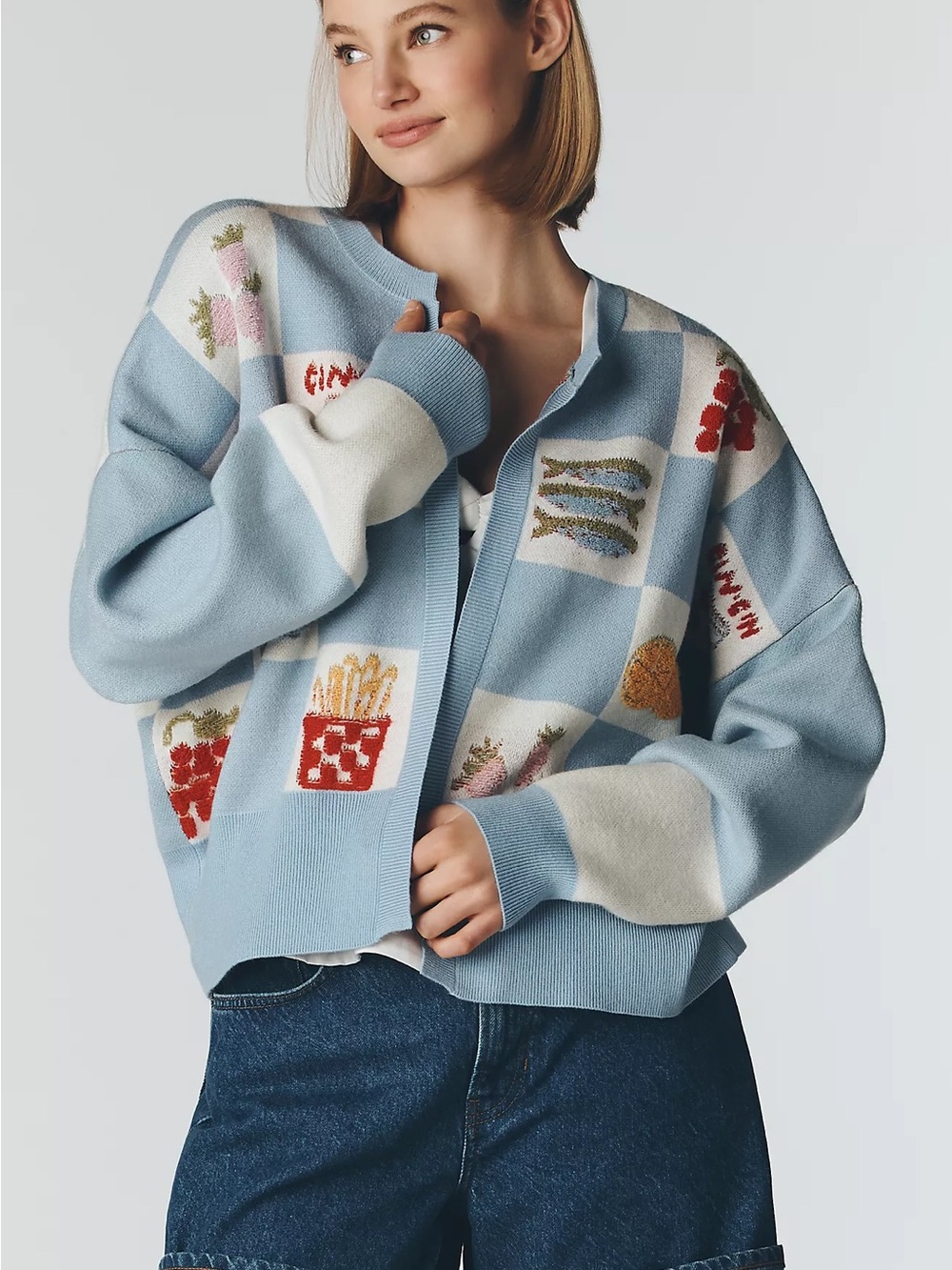 Anthropologie Maeve Girl Dinner Cardigan